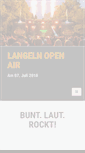 Mobile Screenshot of langelnopenair.de
